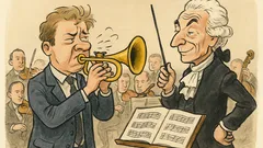 Dowcip: Podczas próby koncertu trębacz narzeka, że...