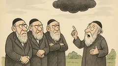 Dowcip: Czterech rabinów prowadziło dysputę teologiczną
