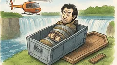 Dowcip: Davida Copperfielda zakuli w kajdanki