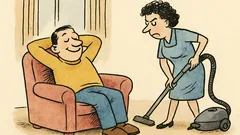 Dowcip: Gdy mężczyźnie jest źle, szuka żony