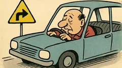 Anegdota: Przejeździłem 40 lat i ze zmęczenia...