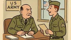 Dowcip: Kapitan pyta żołnierza o sekret sprzedaży