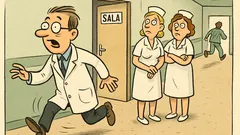 Dowcip: Siostro! Po co mówiłyście pacjentowi...