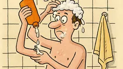 Dowcip: Dlaczego programista zużywa całą butelkę szamponu?