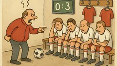 Dowcip: Trener po przegranym meczu na mundialu