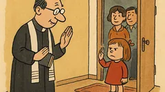 Anegdota: Do domu przyszedł ksiądz z kolędą