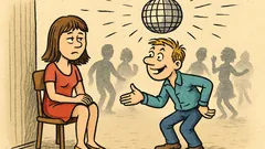 Anegdota: Siedzi panienka pod ścianą…