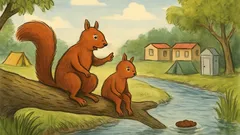 Dowcip: Nad rzeczką był camping, taki zwyczajny