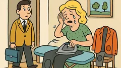 Dowcip: Młody mąż wraca z pracy…