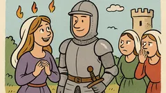 Dowcip: Jagienka zakochała się w rycerzu w zbroi