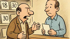 Dowcip: Facet wchodzi do sklepu papierniczego...