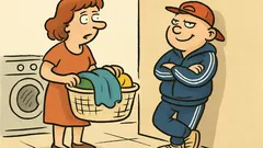 Dowcip: Mama pyta małego dresiarza...