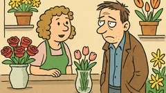 Dowcip: Wchodzi facet do kwiaciarni i mówi