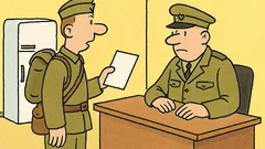 Dowcip: Panie kapitanie, przyniosłem wniosek...