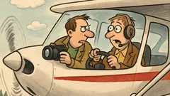 Dowcip: Fotograf wsiada do Cessny i startuje