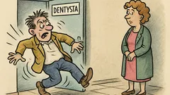 Dowcip: z gabinetu dentystycznego wypada pacjent