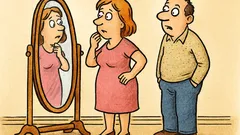 Dowcip: Stoi żona przed lustrem i pyta