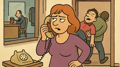 Dowcip: Wieczór, rozmowa koleżanek przez telefon...