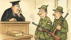 Dowcip: Na polowaniu strzelałem do kolegi...