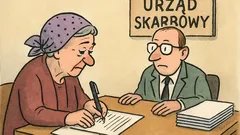 Dowcip: Babcia wypełnia papierki w urzędzie…