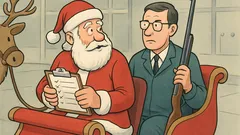 Dowcip: Święty Mikołaj idzie na badania pilota