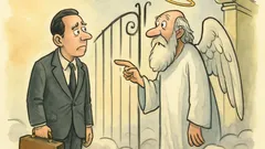 Dowcip: prawnik umiera nagle w wieku 45