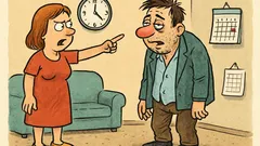 Dowcip: Pijany facet wraca do domu...