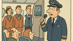 Anegdota: Podczas powitania pilot zwraca się...