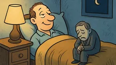 Dowcip: Siedzi sumienie w głowie i marudzi...