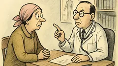 Anegdota: Panie doktorze, mój mąż zaraził się...