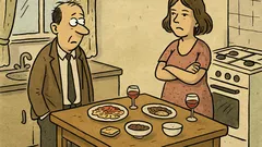 Anegdota: Stefan próbuje namówić żonę na...