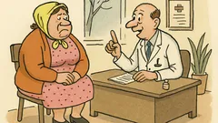 Dowcip: Lekarz radzi pacjentce, a ona...