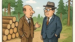 Dowcip: Icek, kupię od ciebie dziesięć kubików