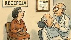 Dowcip: czekam w recepcji u dentysty, rozpoznaję