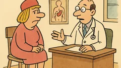 Dowcip: Przychodzi baba do lekarza, mówi że...