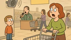 Dowcip: Kowalewska zgubiła synka w hipermarkecie