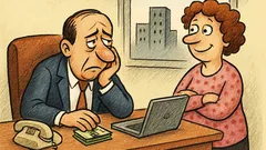 Dowcip: Bankier narzeka, że kryzys gorszy niż rozwód