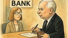 Dowcip: Jarosław K. zakłada konto, a tu...