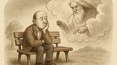 Dowcip: Rozmyślania ateisty – jeśli dałby Bóg...