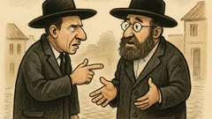 Dowcip: Spotyka Icek Szlangbaum Salomona Rubinsteina...