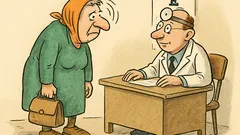 Dowcip: Przychodzi baba do lekarza...