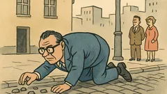 Dowcip: Gierek chodzi na czworakach po Warszawie