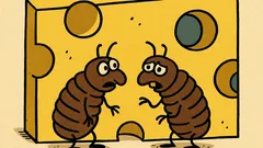 Anegdota: Spotykają się dwa korniki w serze