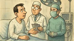 Dowcip: Pacjent pyta anestezjologa o narkozę