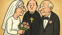 Dowcip: Z wiekiem rośnie szansa na dozgonną miłość