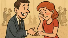 Dowcip: Po tańcu chłopak dziękuje partnerce