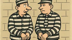 Anegdota: Dwóch facetów w pasiastych ciuchach...