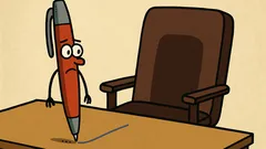 Dowcip: Pewnego razu był sobie długopis