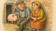 Dowcip: Wiekowy rolnik z żoną planują jubileusz