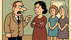 Dowcip: Prawdziwy dżentelmen nie klnie na żonę